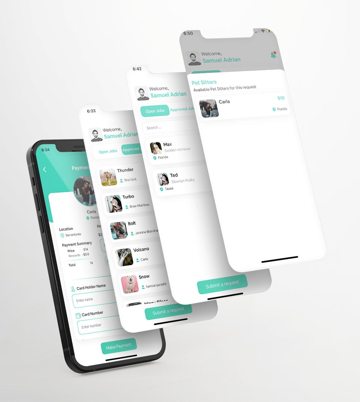 PET SITTING (IOS + Andriod) Application
